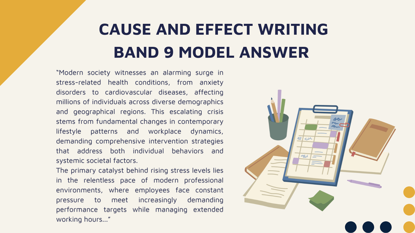 Task 2 IELTS Cause and Effect Writing: Format, Guide and Sample