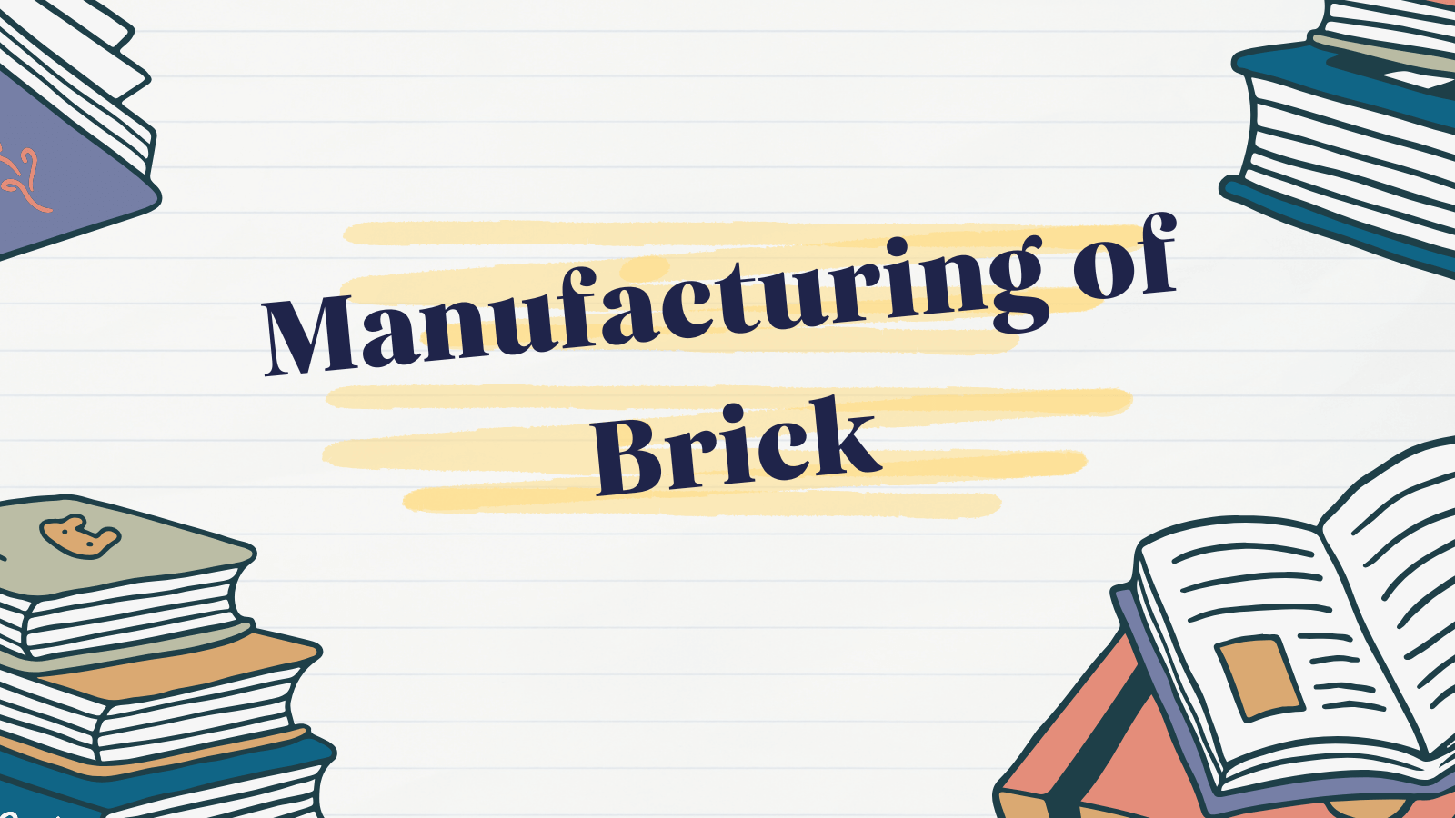 Writing Task 1 Process Diagram - Manufacturing of Brick IELTS