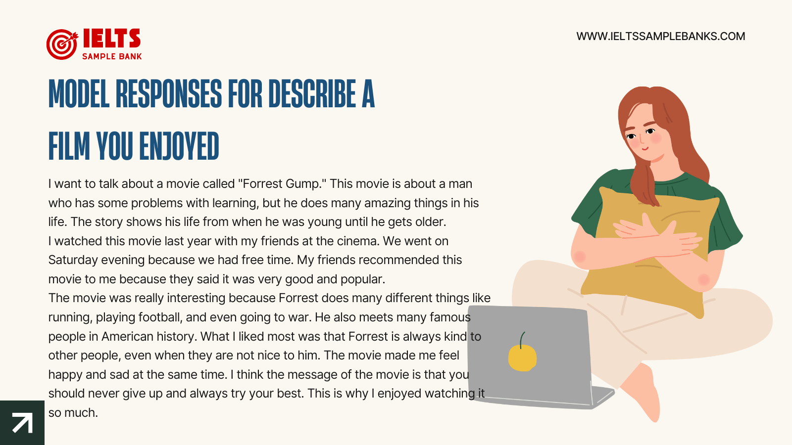 Describe a Film and Find It Sample Answers