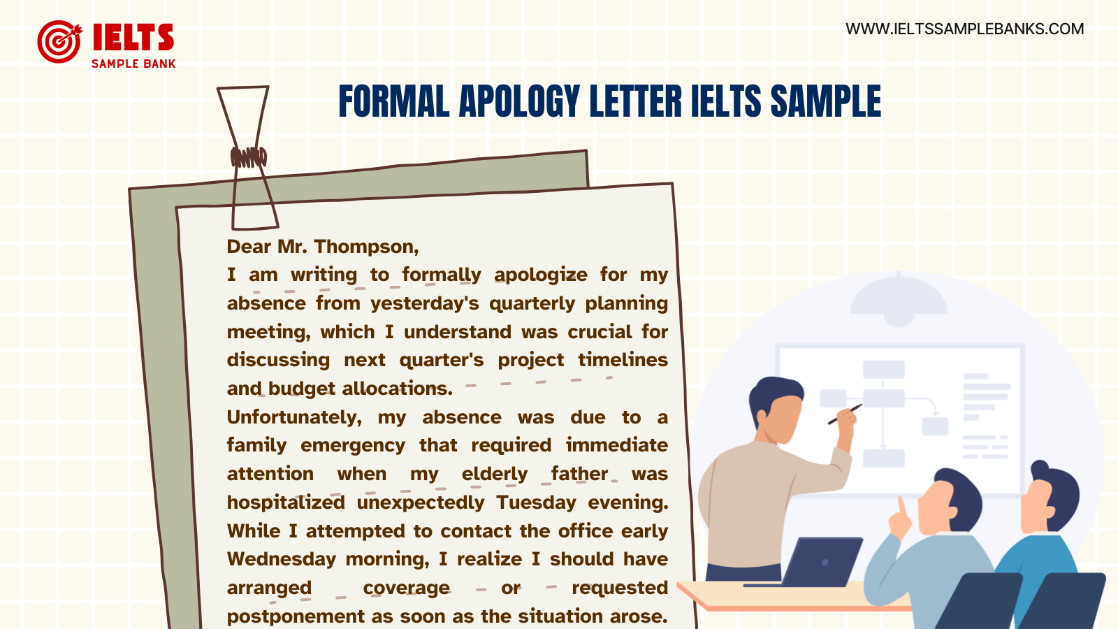 Writing An Apology Letter - Formal Sample
